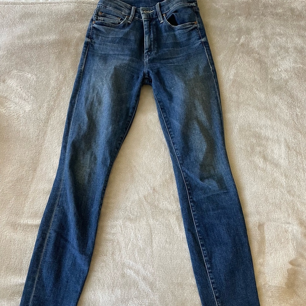 MOTHER - THE LOOKER ANKLE FRAY - superb condition